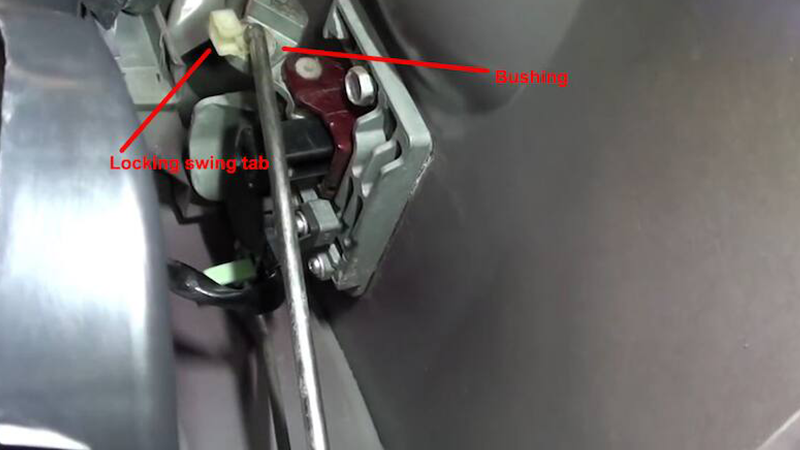door lock actuator bushings