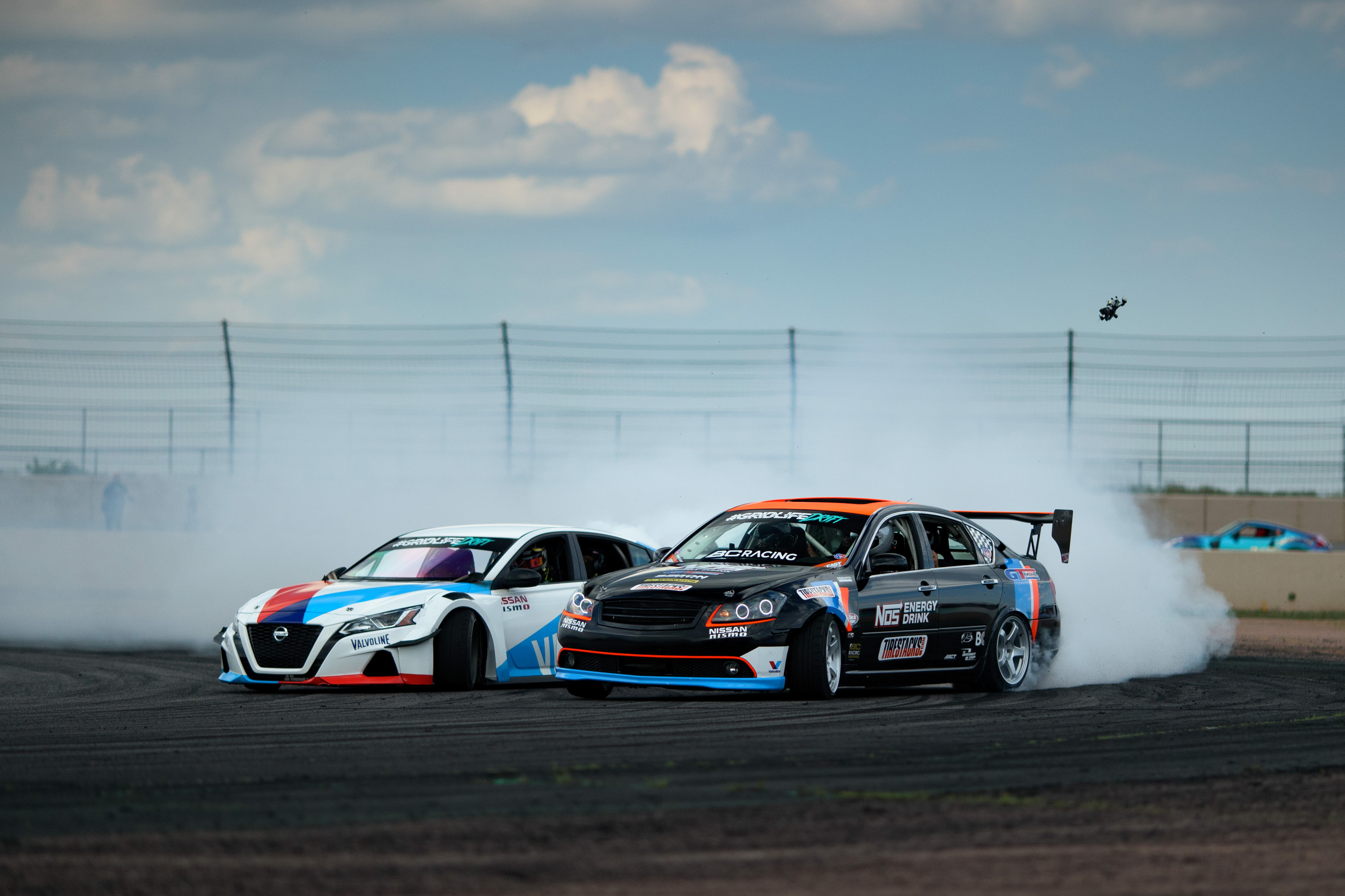 Drifting at Alpine Horizon