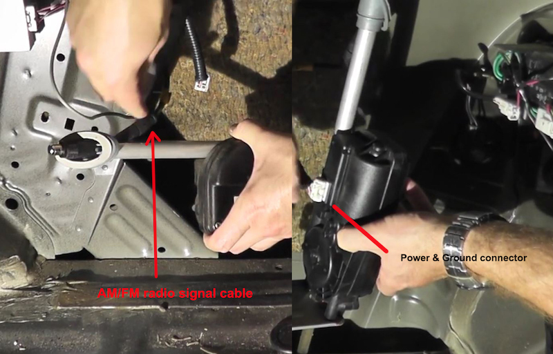 antenna-motor-installation