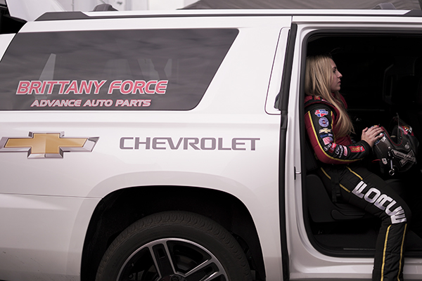 brittany force john force racing