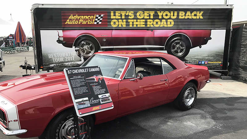 Advance Auto Parts Restoration Tour