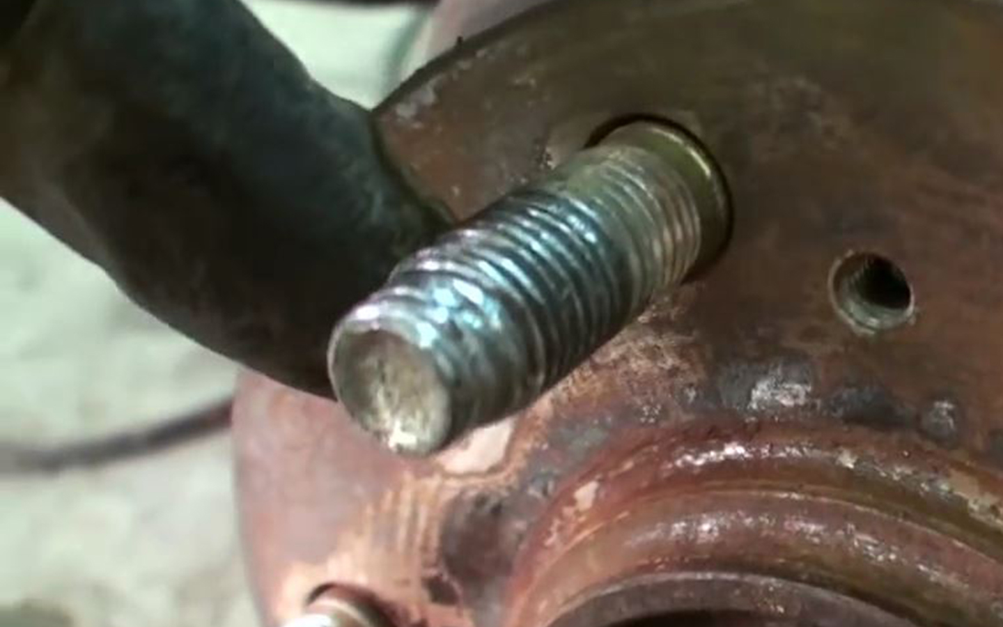 Damaged Wheel Stud