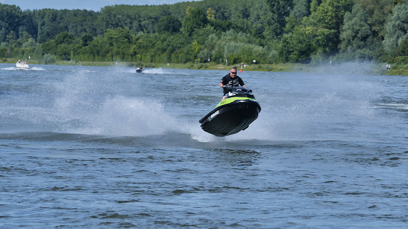 Man on a jet ski