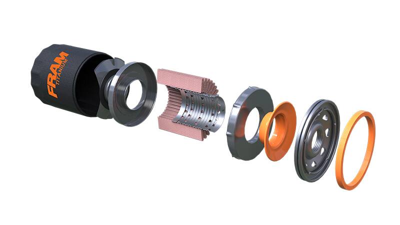 FRAM Titanium filter