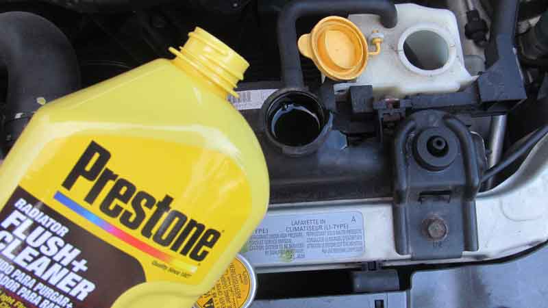 Radiator Flush Step 4