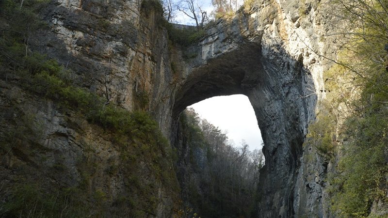 The Natural Bridge on Route 11