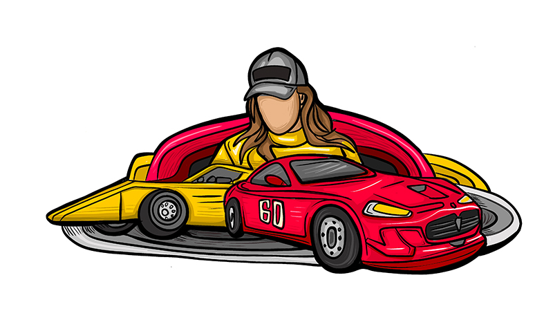 Illustration of Abbie Eaton 