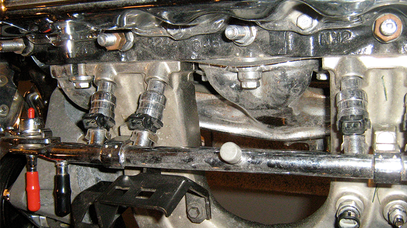 Jeep 2.5 liter, four-cylinder engine