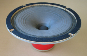 Old paper cone speaker