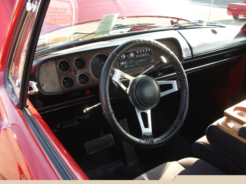 Dodge Li'L Red Truck interior cabin