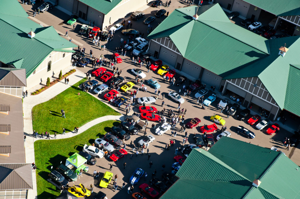 AutoMotorPlex aerial shot