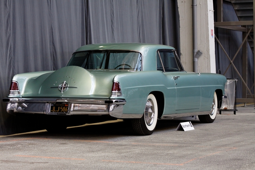 The rear of a 1956 Mark II r34