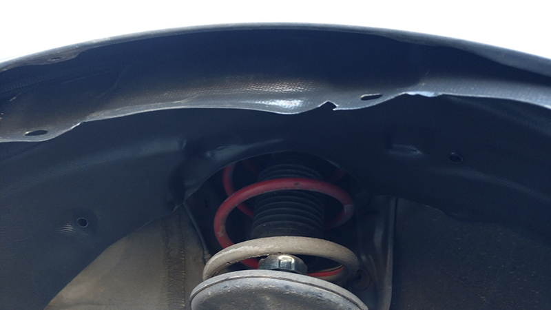 fender liner installation