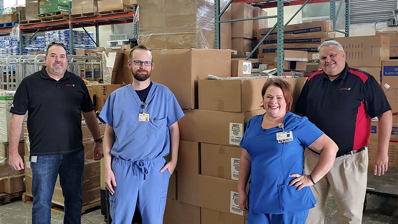 advance donating masks