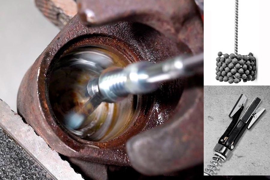 honing brake caliper bore