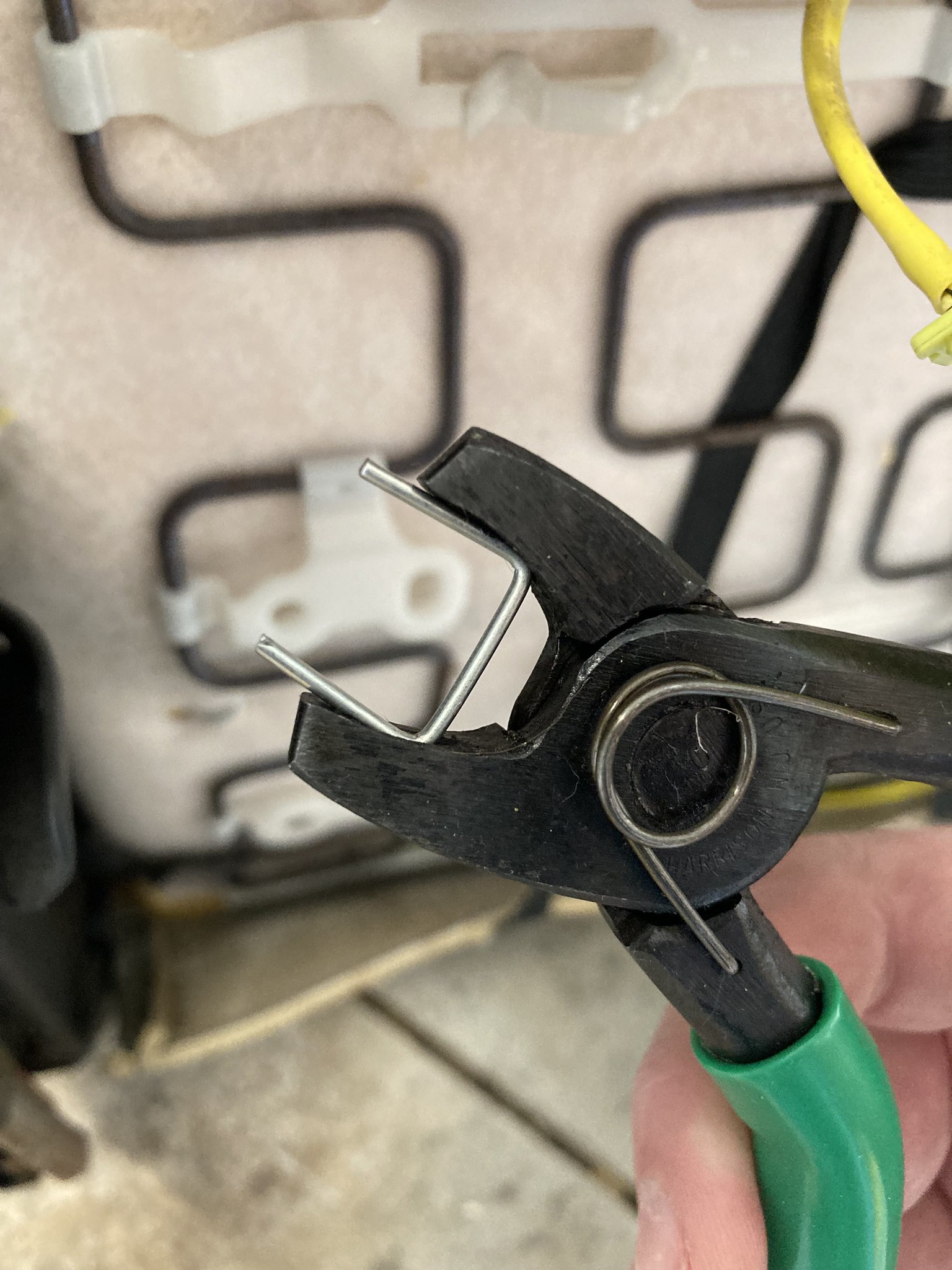 insert new hog rings