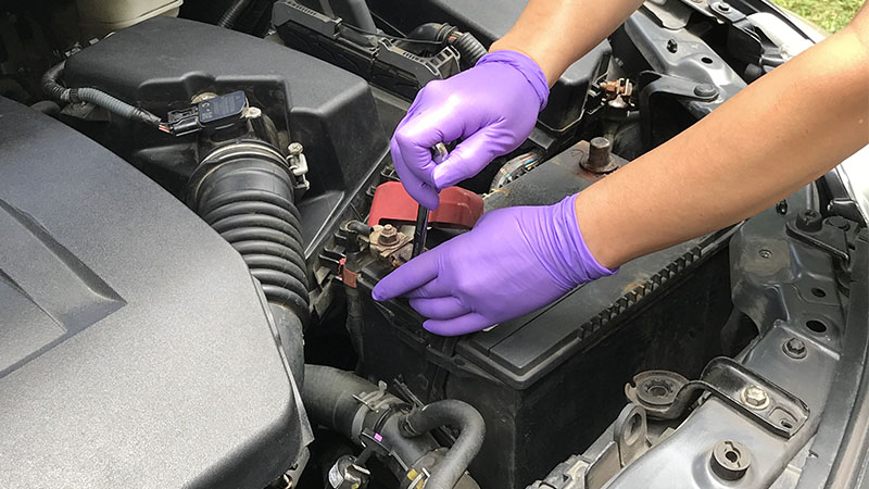 battery cable removal