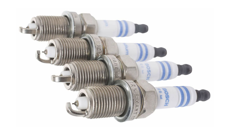 4 new spark plugs