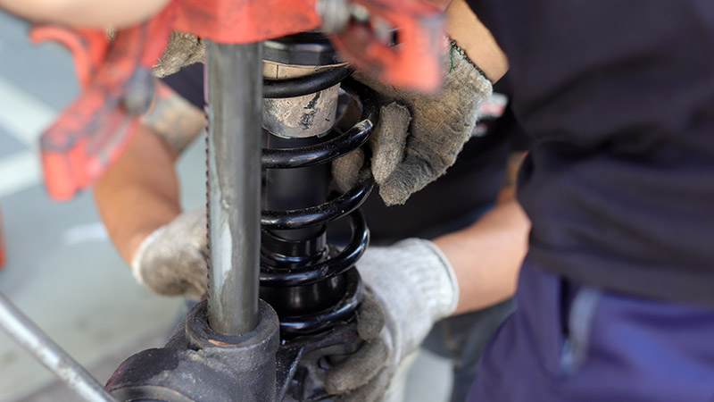 installing a new shock 