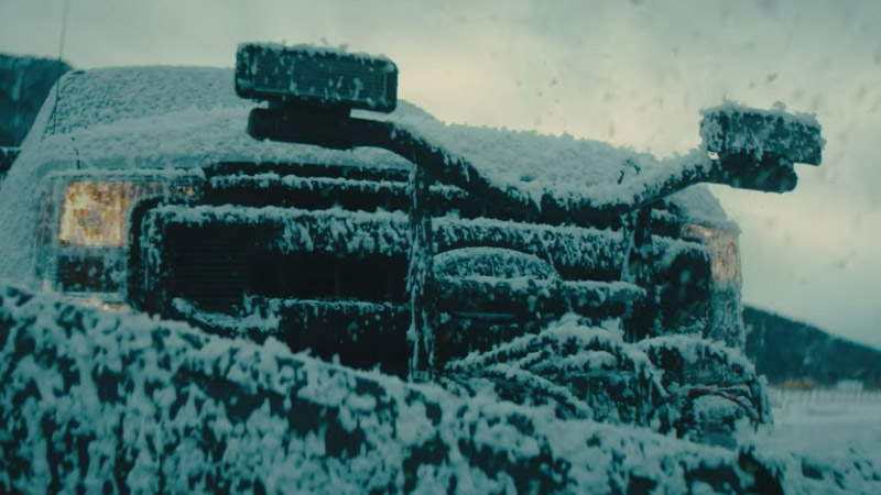 snow plow from Shaun's commercial