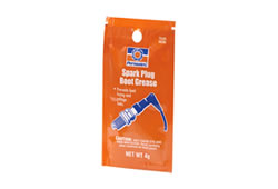 Spark plug boot grease
