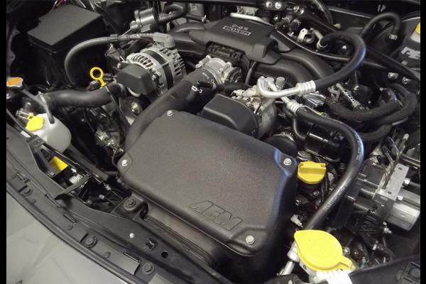 AEM cold air intake installed