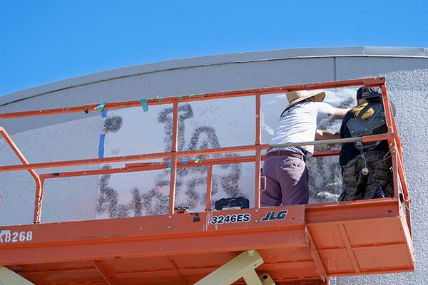 LA Dodgers Mural