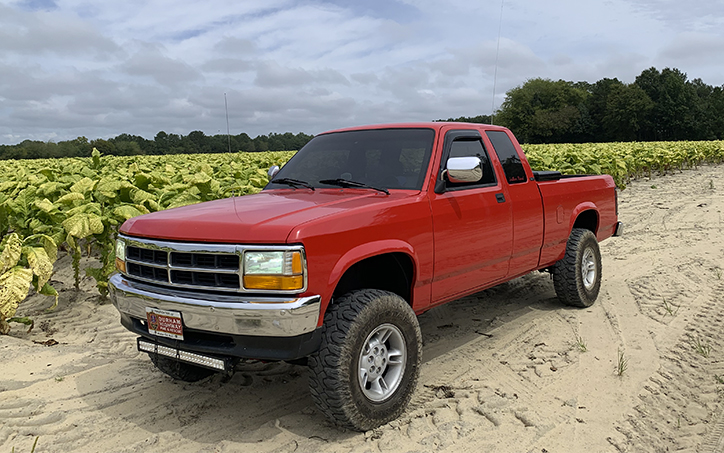 1995 red Dodge Dakota