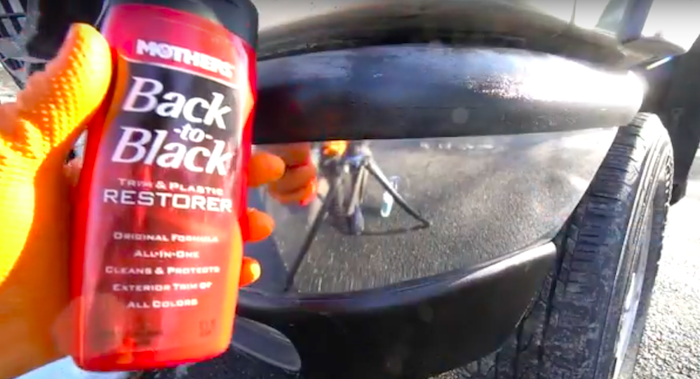 Mother's Back to Black Trim &amp; Plastic Restorer