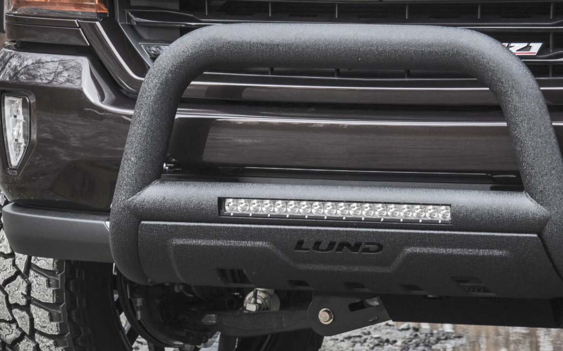 Lund bull bar on truck