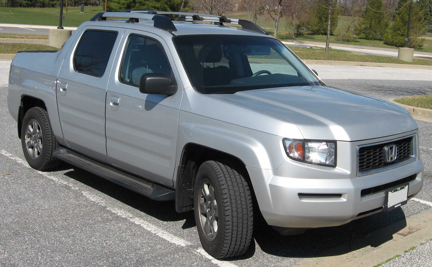 Running boards on truck