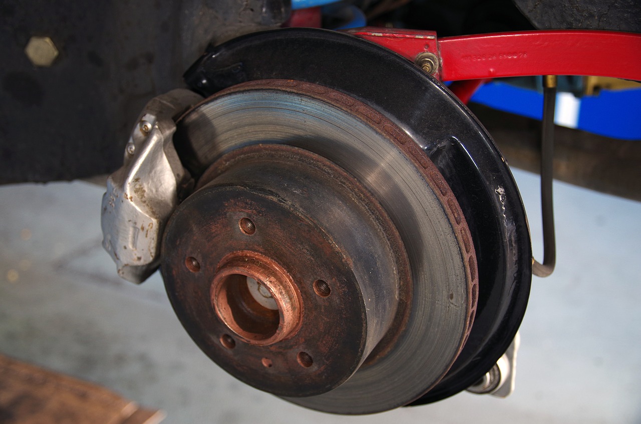 brake rotor and caliper