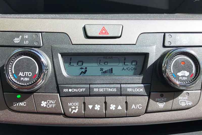 car ac blowing hot air