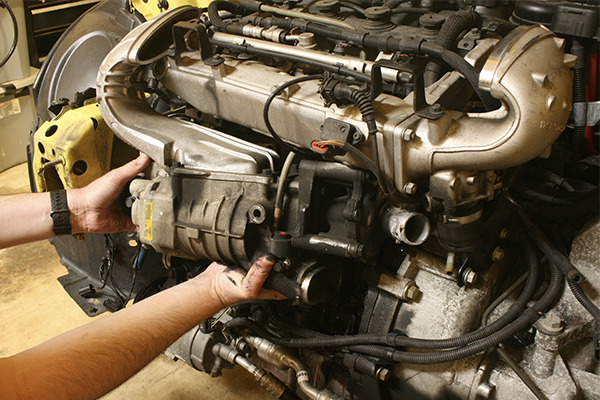 accessing the water pump on a MINI Cooper