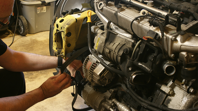 remove serpentine belt