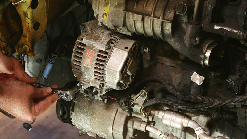 remove alternator