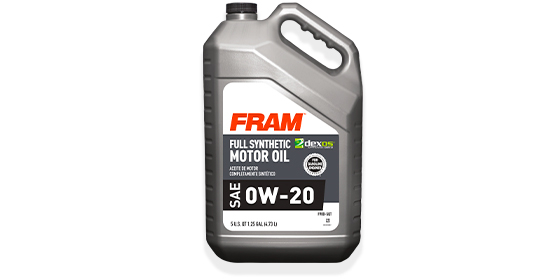  FRAM Full Synthetic Motor Oil.