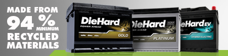Diehard recycled.