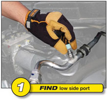 Low side port