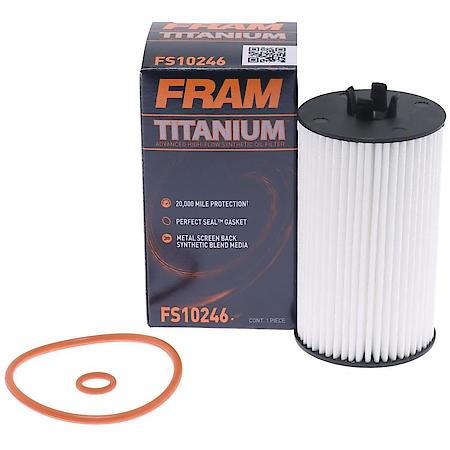 Cartridge Oil Filter: Ideal For Synthetic Oil Protection to 20,000 mile