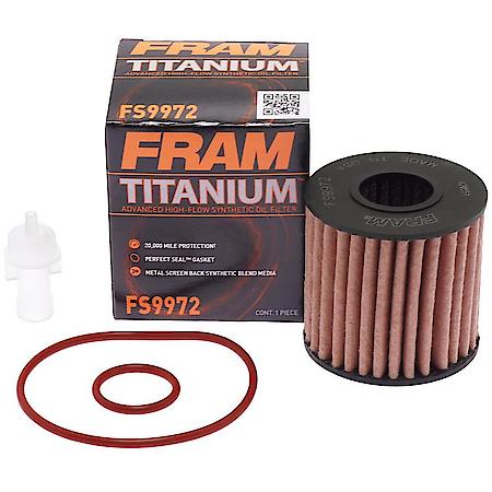 Cartridge Oil Filter: Ideal For Synthetic Oil Protection to 20,000 mile