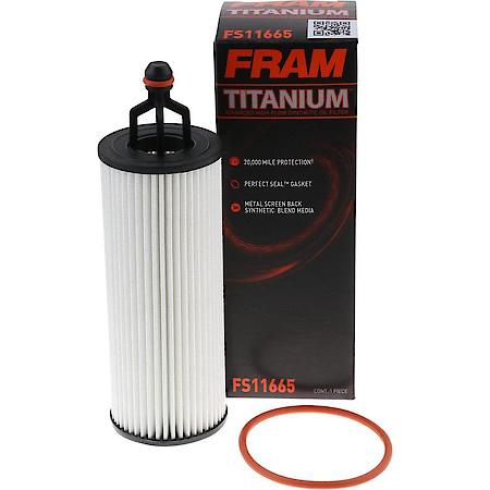 Cartridge Oil Filter: Ideal For Synthetic Oil Protection to 20,000 mile