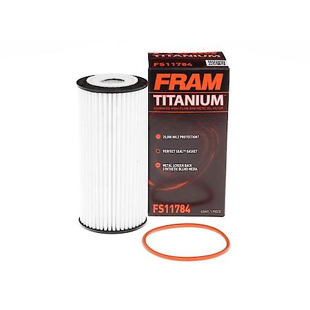 Cartridge Oil Filter: Ideal For Synthetic Oil Protection to 20,000 mile