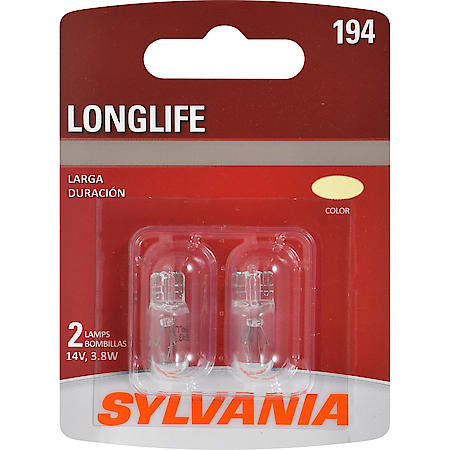 194 Long Life: Mini Bulb, Standard Performance, 2 Pack