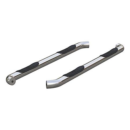 Dodge Durango Polished Stainless Steel 3" Round Nerf Bars