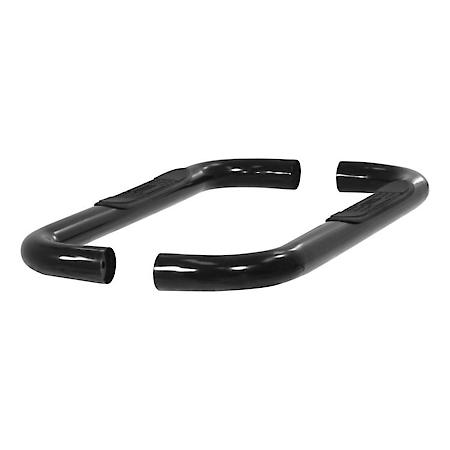 Ford F150 3" Round Side Steps with Non-Skid Pads
