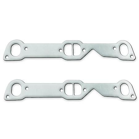 Set Of 2, 1-1/8" X 1.75"D-Shaped Center Port Size/ 1-3/8" X 13/16" Oval End Port