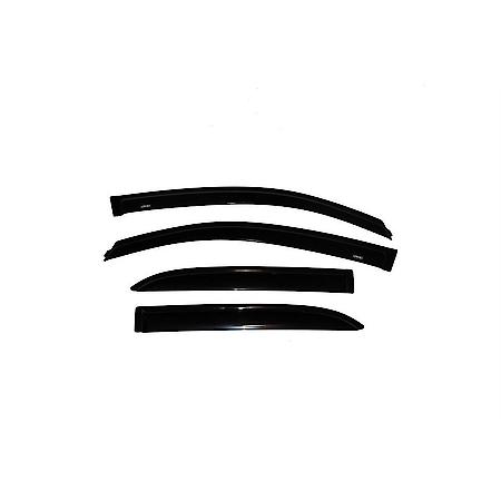 Ventvisor Window Visors, Outside Mount, Smoke, Front And Rear, 4 Pc