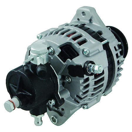 Alternator: New, 110 Amps, With Pulley