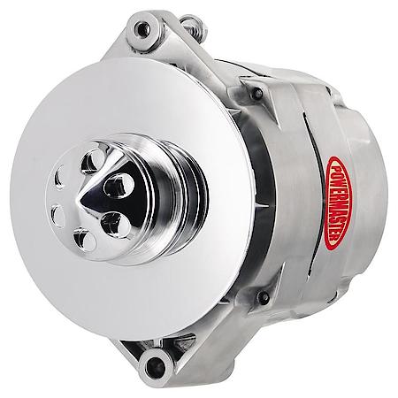 Alternator: 12si Style, 1V-Belt Pulley, 150 Amps, Chrome
